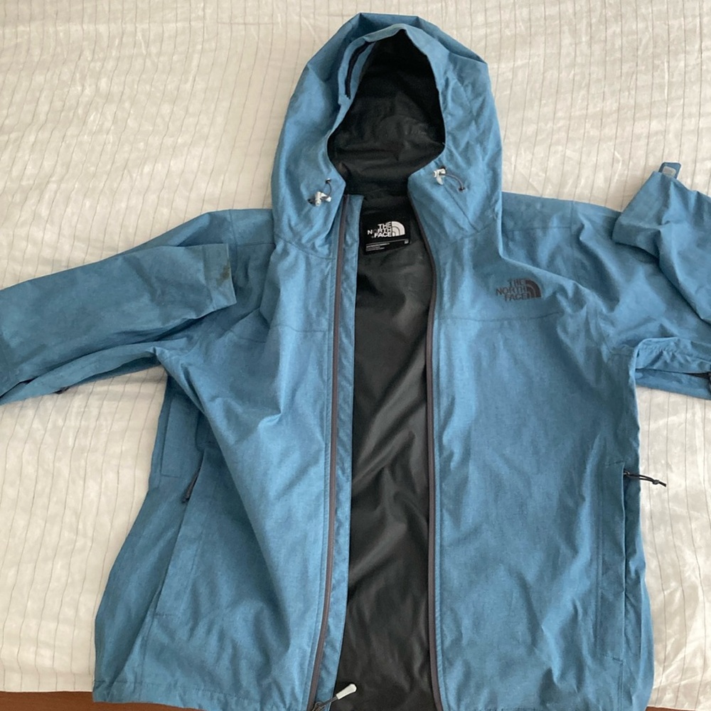 The North Face rain jacket
